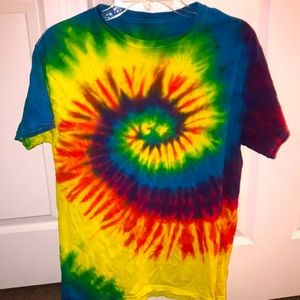 Tie dye tee shirt. Size medium. 100% cotton.